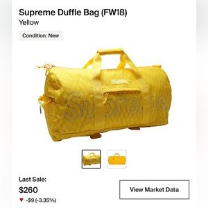Supreme Duffel Rare